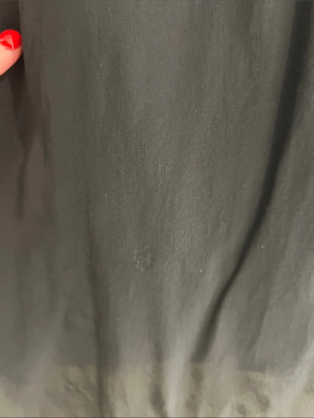 J. Crew Black Viscose Button-Front Blouse
